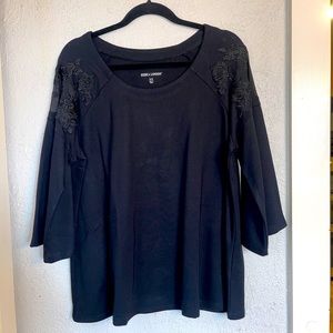 Black Blouse NWOT